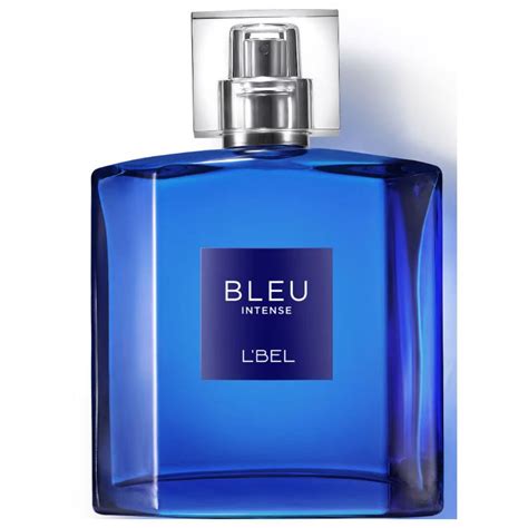 perfume blue intense lbel.